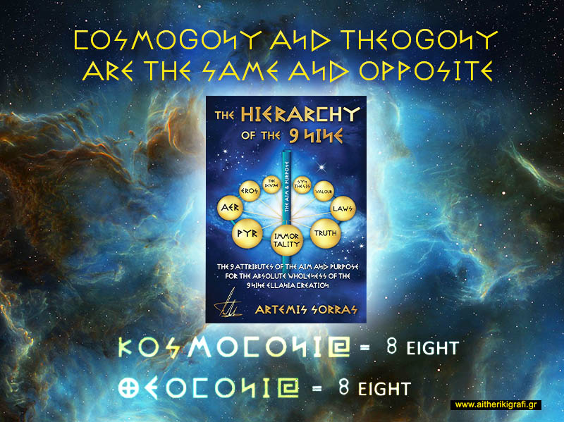 Cosmogony and Theogony are the same and opposite